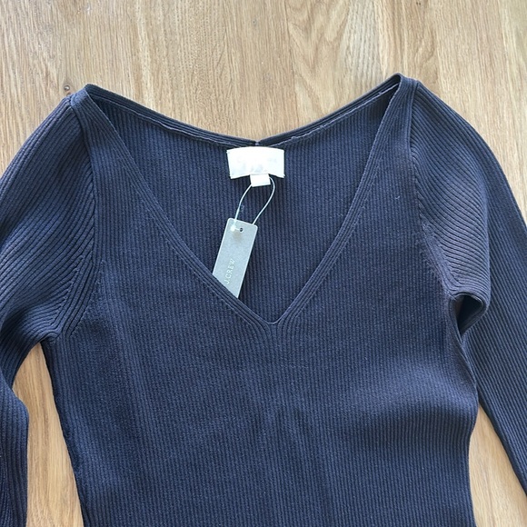 J. Crew Collection Midi Sheath body con dress black - Picture 9 of 9